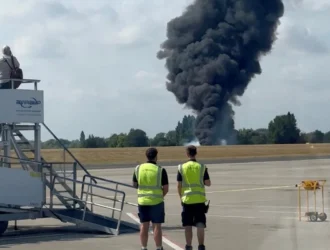 london planeCrash 2025 emergency response