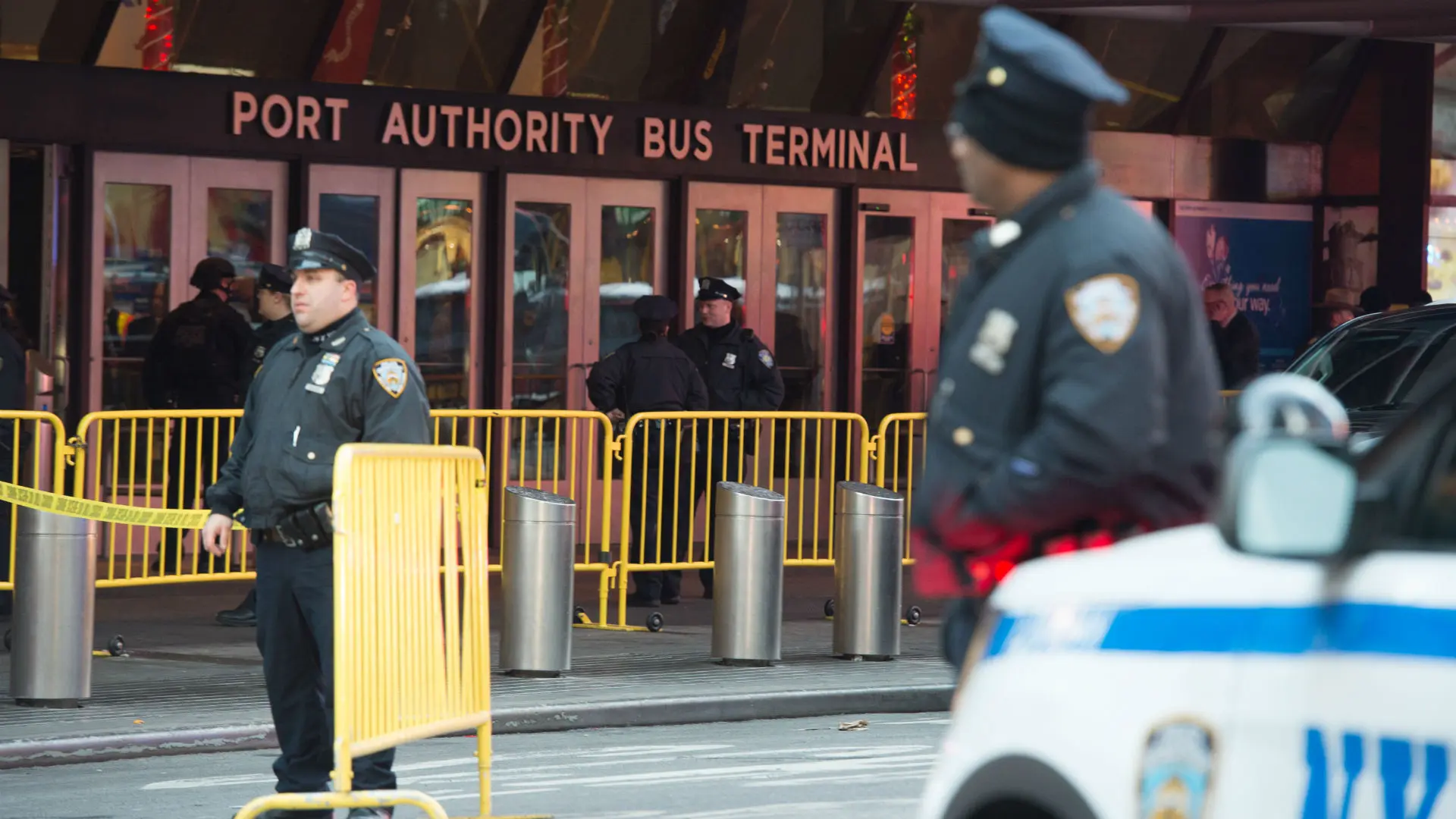Port Authority Bus Terminal Accident