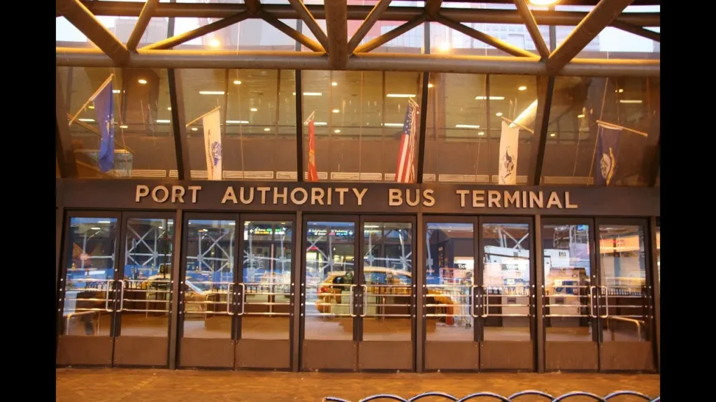 port authority bus terminal accident what happen